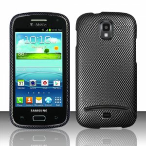 Hard Plastic Snap On Case Cover for Samsung Galaxy S Relay 4G T699 (T-Mobile) &acirc;�� Carbon Fiber