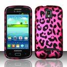 Hard Plastic Snap On Case Cover for Samsung Galaxy S Relay 4G T699 (T-Mobile) – Hot Pink Leopard