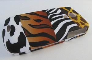 Hard Plastic Rubber Feel Design Case for Samsung Epic 4G - Mixed Animal