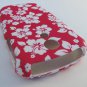 Hard Plastic Rubber Feel Design Case for Samsung Epic 4G - Hawaiian Flowers