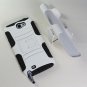 Rugged Armor Hybrid Hard Case w/ Belt Clip Holster for Samsung Galaxy Note 2 II N7100 - White