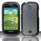 Hard Plastic Snap On Case Cover for Samsung Stratosphere 2 i415 (Verizon) - Carbon Fiber