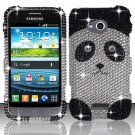 Hard Plastic Bling Case Cover for Samsung Galaxy Victory 4G LTE (Sprint) – Cute Panda Bear
