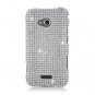 Hard Plastic Bling Case Cover for Samsung Galaxy Victory 4G LTE (Sprint) &acirc;�� Silver