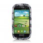 Hard Plastic Snap On Case Cover for Samsung Stratosphere 2 i415 (Verizon) - White Skull