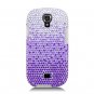 Hard Plastic Bling Snap On Case Cover for Samsung Stratosphere 2 i415 (Verizon) - Purple Waterfall
