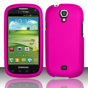 Hard Plastic Snap On Case Cover for Samsung Stratosphere 2 i415 (Verizon) - Rose Pink