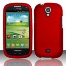 Hard Plastic Snap On Case Cover for Samsung Stratosphere 2 i415 (Verizon) - Red