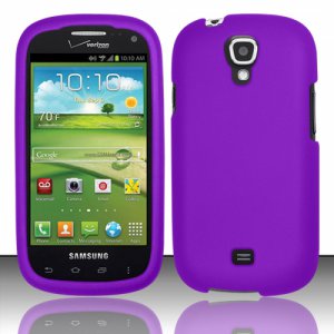 Hard Plastic Snap On Case Cover for Samsung Stratosphere 2 i415 (Verizon) - Purple
