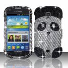 Hard Plastic Bling Snap On Case Cover for Samsung Galaxy Stellar 4G i200 (Verizon) - Panda Bear