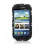 Hard Plastic Bling Snap On Case Cover Samsung Galaxy Stellar 4G i200 (Verizon) - Black Diamond