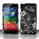 Hard Plastic Snap On Matte Design Case Motorola Droid RAZR Maxx HD (Verizon) – Midnight Garden