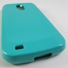 Turquoise Soft TPU Gel Skin Case Cover Samsung Galaxy S2 II/Hercules T989 (T-Mobile) + Screen Guard