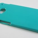 Turquoise Soft TPU Gel Skin Case Cover for HTC One M7 (AT&T/T-Mobile/Sprint) + LCD Guard