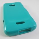 Turquoise Soft TPU Gel Skin Case Cover for Samsung Galaxy Victory 4G LTE L300 (Sprint)