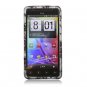 Hard Plastic Snap On Case Cover for Motorola Droid RAZR HD XT926 (Verizon) - White Skull