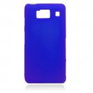Hard Plastic Snap On Case Cover for Motorola Droid RAZR HD XT926 (Verizon) - Blue