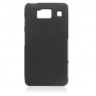 Hard Plastic Snap On Case Cover for Motorola Droid RAZR HD XT926 (Verizon) - Black