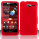 Soft Silicone Rubber Skin Case Cover for Motorola Droid RAZR M 4G LTE XT907 (Verizon) – Red