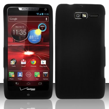 Soft Silicone Rubber Skin Case Cover for Motorola Droid RAZR M 4G LTE XT907 (Verizon) &acirc;�� Black
