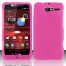 Soft Silicone Rubber Skin Case Cover for Motorola Droid RAZR M 4G LTE XT907 (Verizon) – Pink