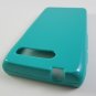 Turquoise Soft TPU Gel Skin Case Cover for Motorola Droid RAZR M 4G LTE XT907 (Verizon)
