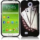 Hard Plastic Rubberized Snap On Case Cover for Samsung Galaxy S4 IV i9500 – Vintage Ace
