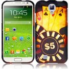 Hard Plastic Rubberized Snap On Case Cover for Samsung Galaxy S4 IV i9500 – Ace Poker