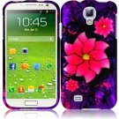 Hard Plastic Rubberized Snap On Case Cover for Samsung Galaxy S4 IV i9500 – Divine Flower