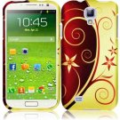 Hard Plastic Rubberized Snap On Case Cover for Samsung Galaxy S4 IV i9500 – Elegance Swirl