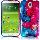 Hard Plastic Snap On Design Case Cover for Samsung Galaxy S4 IV i9500 – Butterfly Bliss