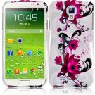 Hard Plastic Snap On Design Case Cover for Samsung Galaxy S4 IV i9500 – Purple Lily