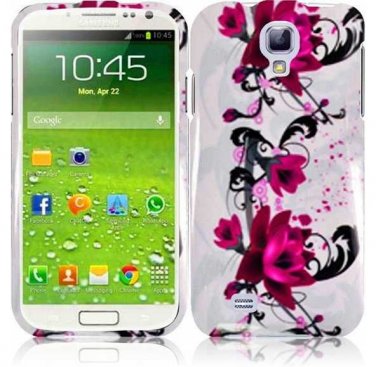 Hard Plastic Snap On Design Case Cover for Samsung Galaxy S4 IV i9500 &acirc;�� Purple Lily