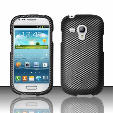 Hard Plastic Snap On Matte Case Cover for Samsung Galaxy Mini i8190 (AT&T) &acirc;�� Carbon Fiber