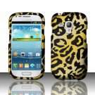 Hard Plastic Snap On Matte Case Cover for Samsung Galaxy Mini i8190 (AT&T) – Golden Cheetah