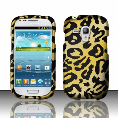 Hard Plastic Snap On Matte Case Cover for Samsung Galaxy Mini i8190 (AT&T) &acirc;�� Golden Cheetah