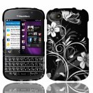 Hard Plastic Snap On Case Cover for Blackberry Q10 (AT&T/Sprint/T-Mobile/Verizon) - Midnight Garden