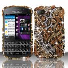 Hard Plastic Snap On Bling Case Cover Blackberry Q10 (AT&T/Sprint/T-Mobile/Verizon) - Golden Cheetah