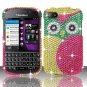 Hard Plastic Snap On Bling Case Cover Blackberry Q10 (AT&T/Sprint/T-Mobile/Verizon) - Starry Owl