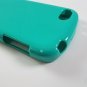 Turquoise Soft TPU Gel Skin Case Cover for Blackberry Q10 (AT&T/Sprint/T-Mobile/Verizon)