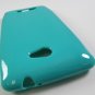 Turquoise Soft TPU Gel Skin Case Cover for HTC Windows Phone 8X (Verizon/AT&T/T-Mobile)