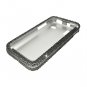 Hard Plastic Bling Rhinestone Design Case Cover for Samsung Captivate Glide 4G - Black