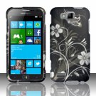 Cell Phone Case Cover Hard Plastic Snap On for Samsung  ATIV S T899m (T-Mobile) - Midnight Garden