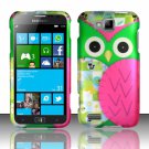 Cell Phone Case Cover Hard Plastic Snap On for Samsung  ATIV S T899m (T-Mobile) - Starry Owl