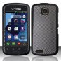 Cell Phone Case Cover Hard Plastic Snap On for Pantech Marauder ADR910L (Verizon) - Carbon Fiber