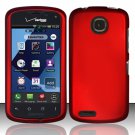 Cell Phone Case Cover Hard Plastic Snap On for Pantech Marauder ADR910L (Verizon) - Red