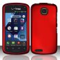Cell Phone Case Cover Hard Plastic Snap On for Pantech Marauder ADR910L (Verizon) - Red