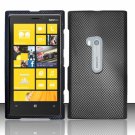 Cell Phone Case Cover Hard Plastic Snap On for Nokia Lumia 920 (AT&T) – Carbon Fiber