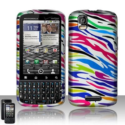 Hard Plastic Rubber Feel Design Case for Motorola Droid Pro T610 ...