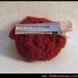 Crocheted small rose - Dark Red